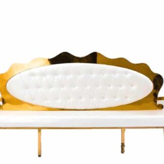 Gold Atten Stainless Steel Sofa