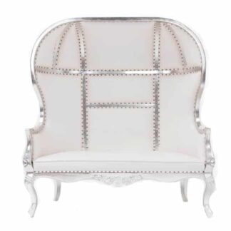 White Dome Canopy Sofa