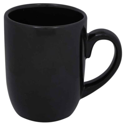 Royal Norfolk Classic Black 12 Oz Stoneware Mug