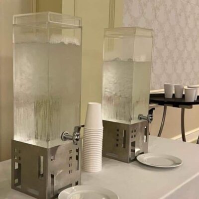 Modern Rectangular Drink Dispenser - 15 L (4 Gallons)