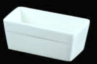 Rimmed Ceramic Sugar Packet Holder