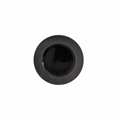 Black Kayak 8 inch Dessert Plate (Only rented in quantities of 5)