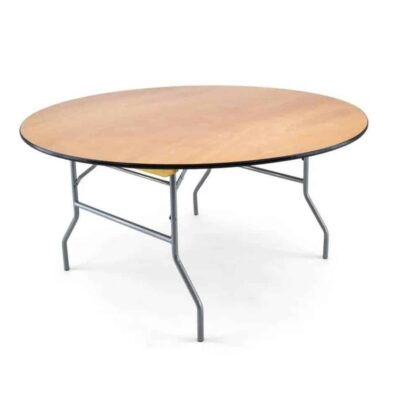 Round Wooden Table ( 5 Ft)
