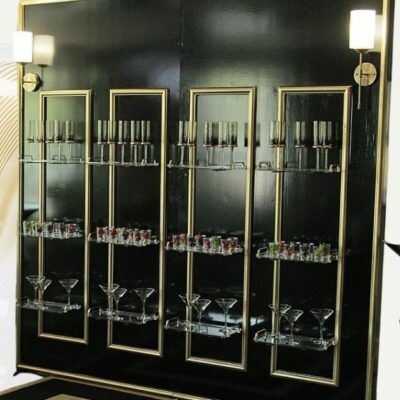 Champagne/Martini Wall