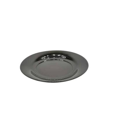 Modern Black Saucer