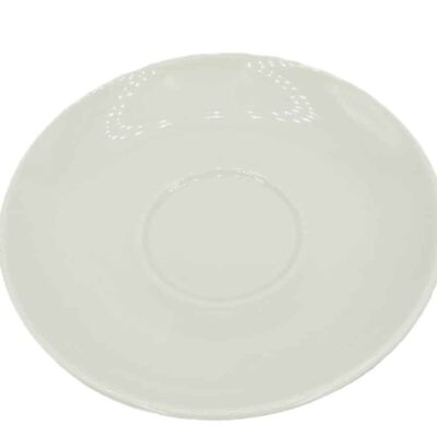 Classic White Saucer